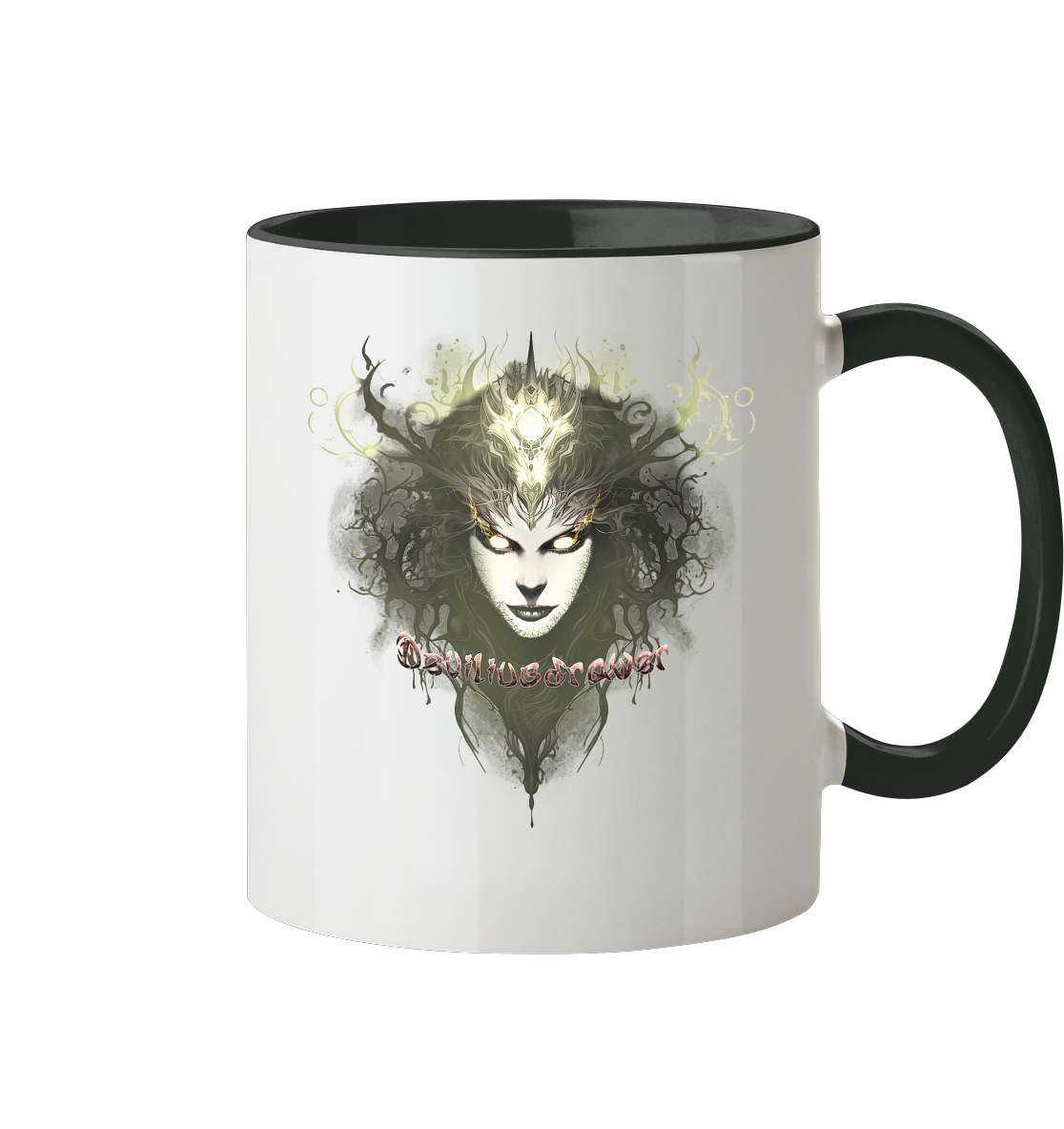 Deviliusdrawer Golden Demonica - Tasse zweifarbig