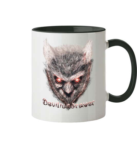 Deviliusdrawer Red Eyed Owl - Tasse zweifarbig