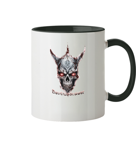 Deviliusdrawer Bloody Skeleton - Tasse zweifarbig