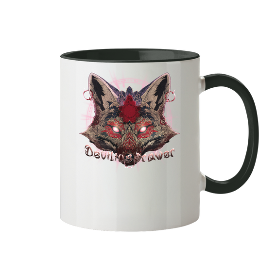 Deviliusdrawer Demon Kitsune - Tasse zweifarbig
