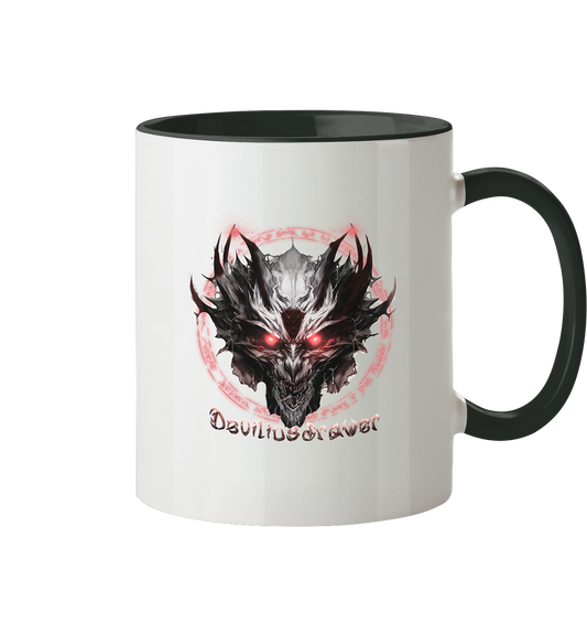 Deviliusdrawer Magic Glow Devil - Tasse zweifarbig