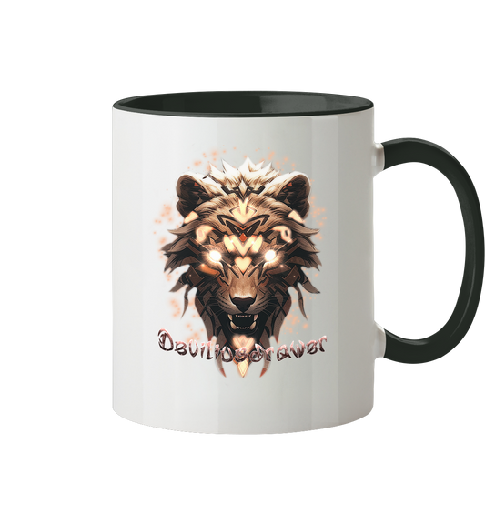 Deviliusdrawer Gold Weartiger - Tasse zweifarbig