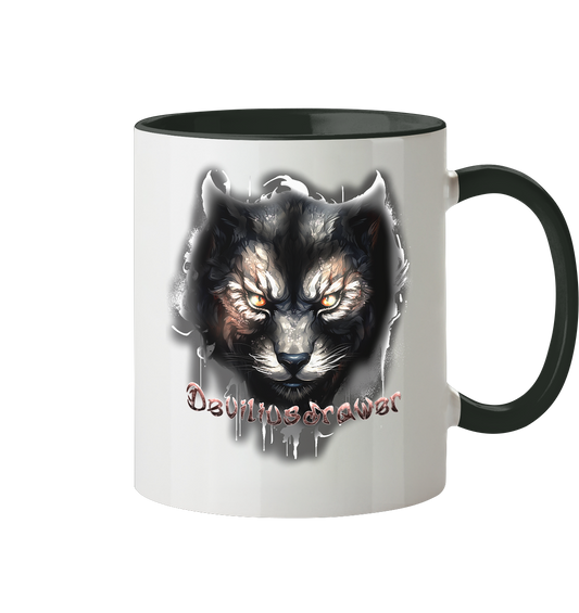 Deviliusdrawer Vampire Cat - Tasse zweifarbig