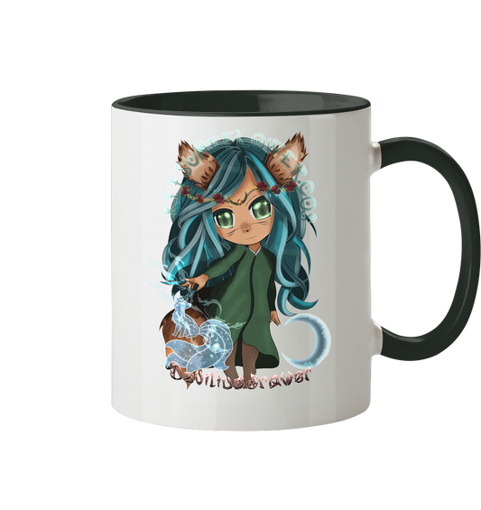 Deviliusdrawer Kitsuneflower - Tasse zweifarbig