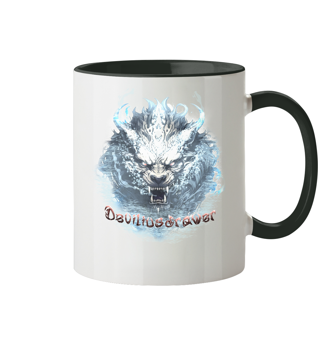 Deviliusdrawer Water Tiger - Tasse zweifarbig