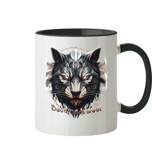 Deviliusdrawer Wolfcat - Tasse zweifarbig