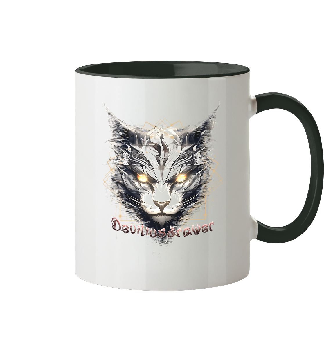 Deviliusdrawer Magician Cat - Tasse zweifarbig