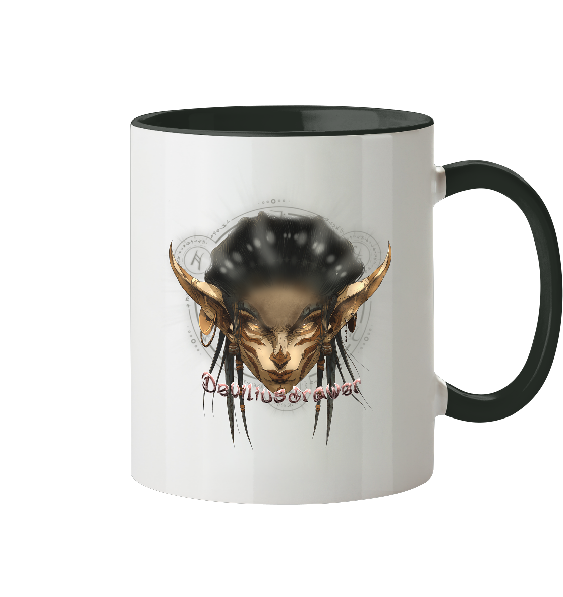 Deviliusdrawer Gold Magician Elf - Tasse zweifarbig