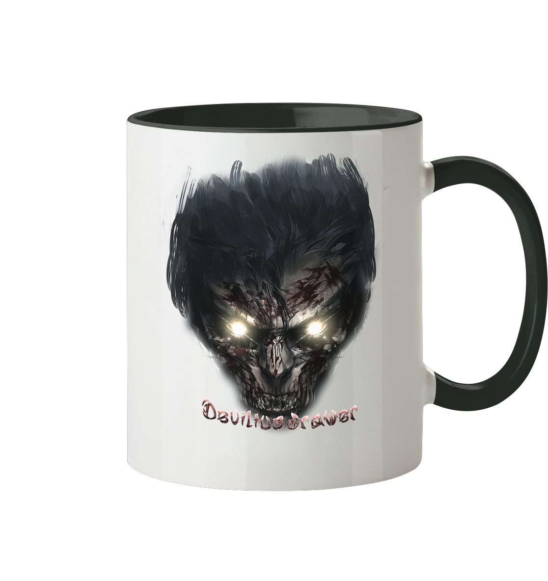 Deviliusdrawer Dark Zombie - Tasse zweifarbig