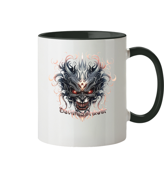 Deviliusdrawer Demon Mask - Tasse zweifarbig