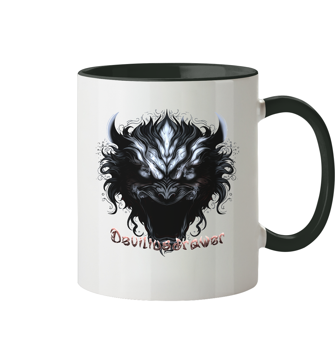 Deviliusdrawer Zombie Demon - Tasse zweifarbig