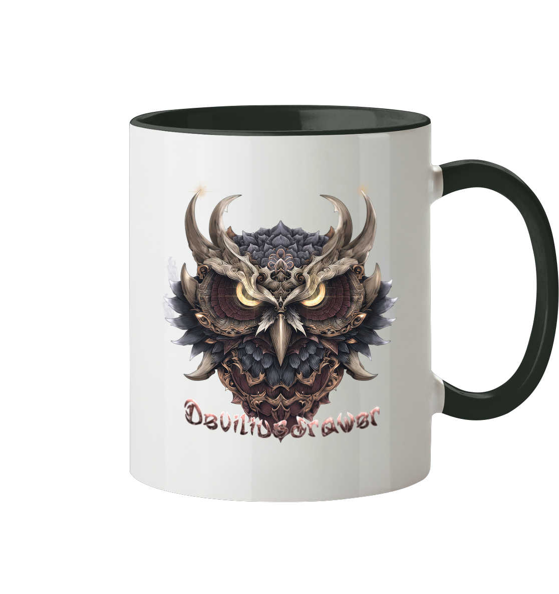 Deviliusdrawer Golden Owl - Tasse zweifarbig