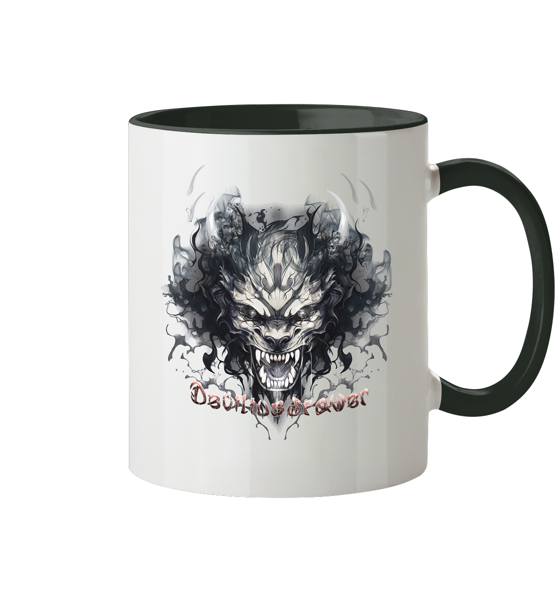 Deviliusdrawer Smoke Beast - Tasse zweifarbig
