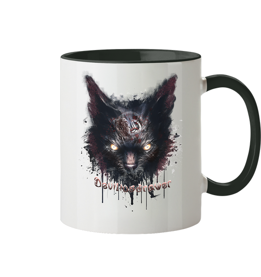 Deviliusdrawer Zombie Cat - Tasse zweifarbig