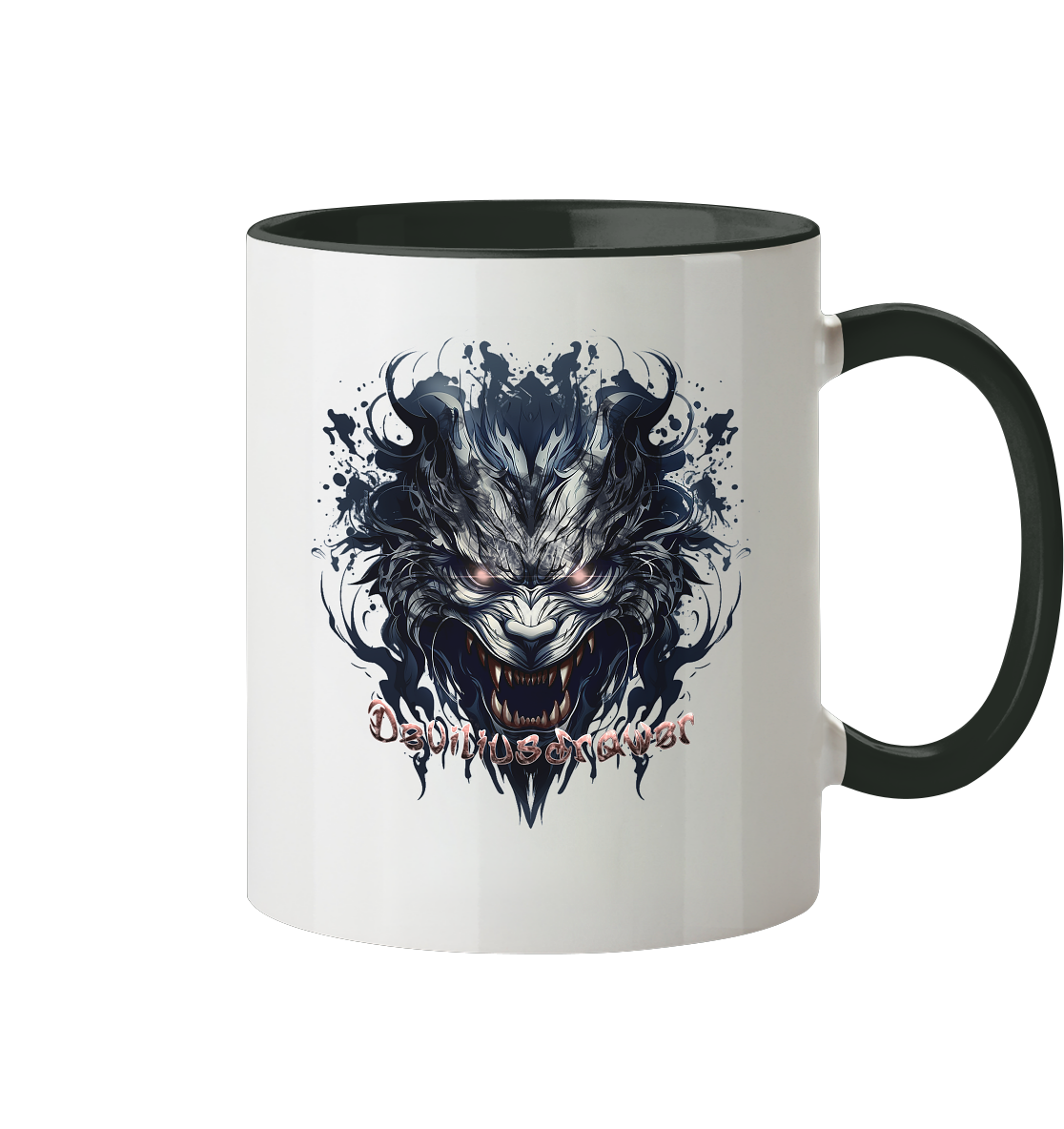 Deviliusdrawer Cruel Wolf - Tasse zweifarbig