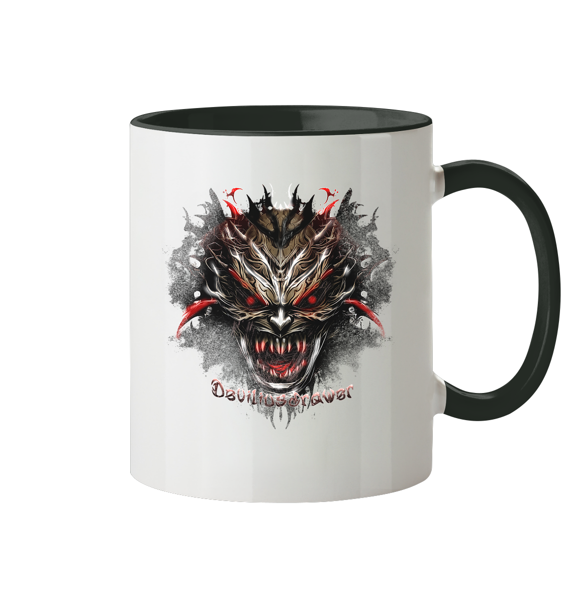 Deviliusdrawer Dark Redeyed Devil - Tasse zweifarbig