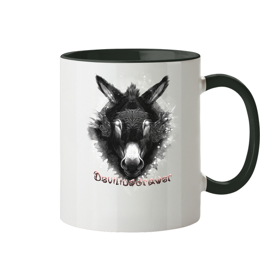 Deviliusdrawer Glowing Donkey - Tasse zweifarbig