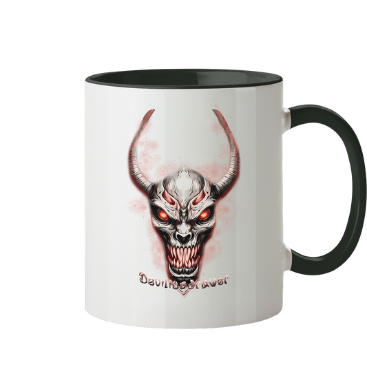 Deviliusdrawer Red Eyed Skeleton - Tasse zweifarbig