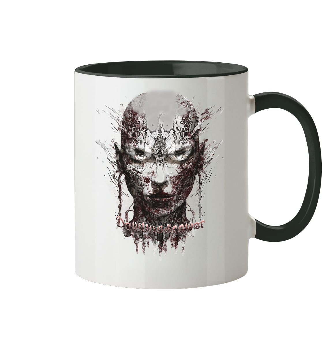 Deviliusdrawer Mechanic Girl - Tasse zweifarbig