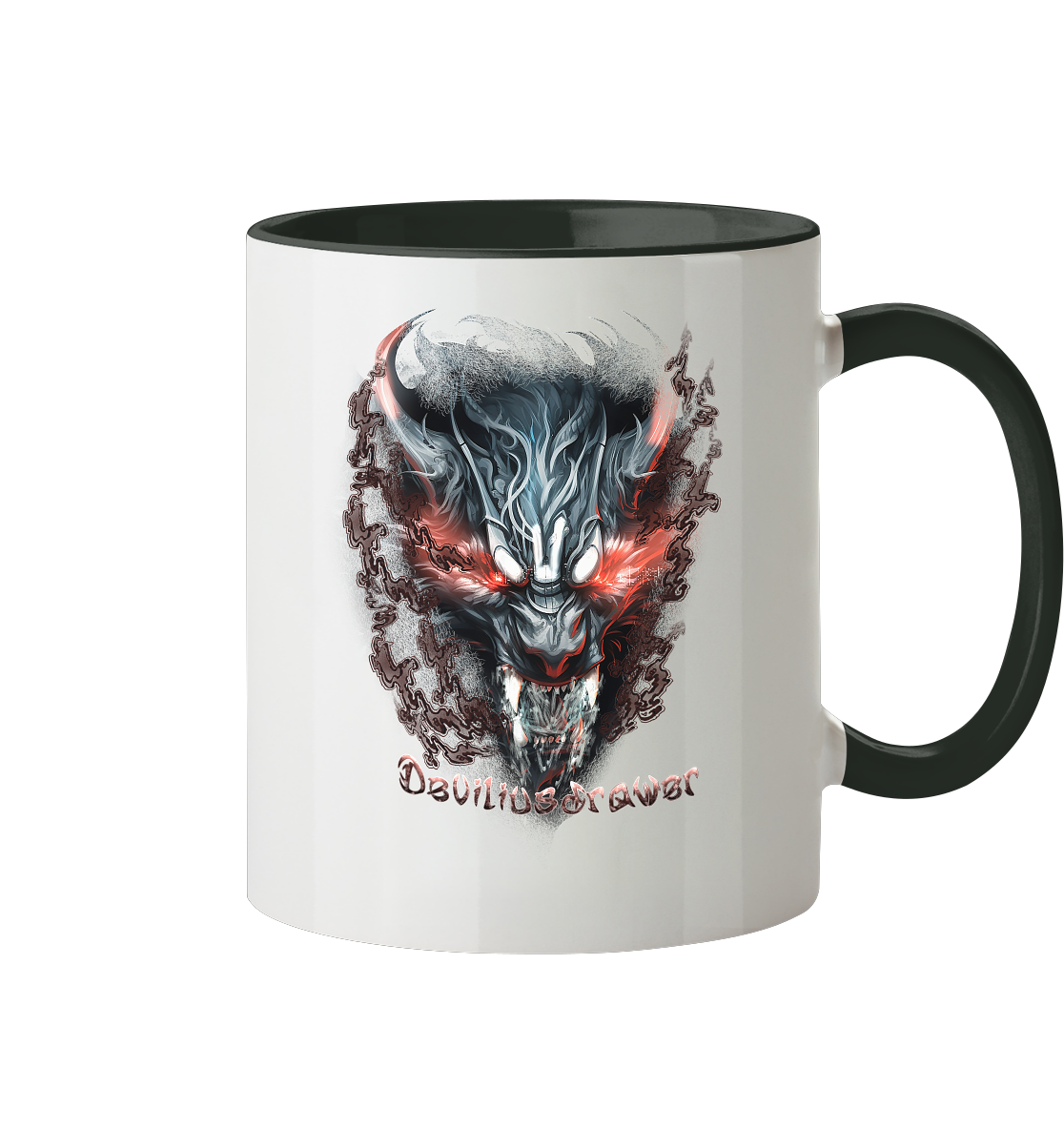 Deviliusdrawer Beast Wolf - Tasse zweifarbig