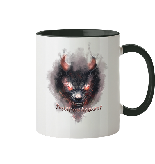 Deviliusdrawer Red Smoked Cat - Tasse zweifarbig