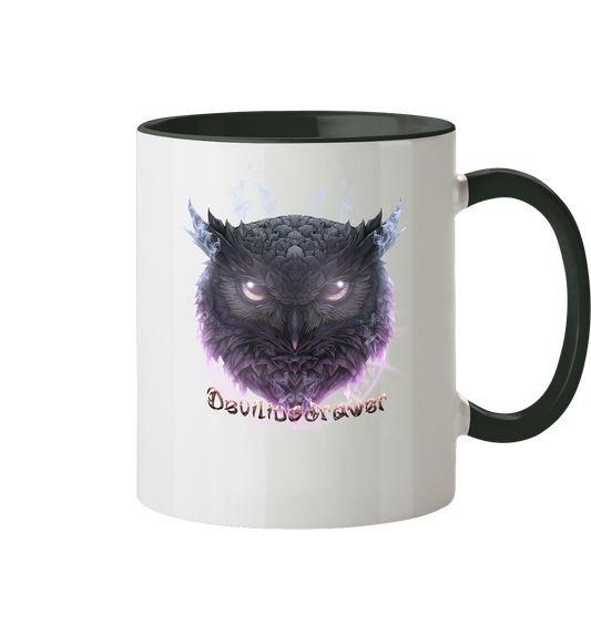 Deviliusdrawer Darkness Owl - Tasse zweifarbig