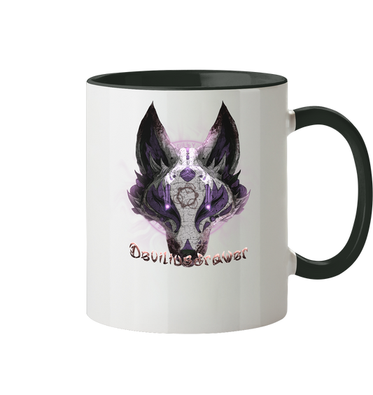 Deviliusdrawer Dark Kitsune - Tasse zweifarbig