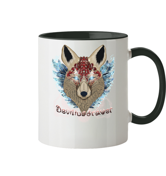 Deviliusdrawer Diamond Kitsune - Tasse zweifarbig