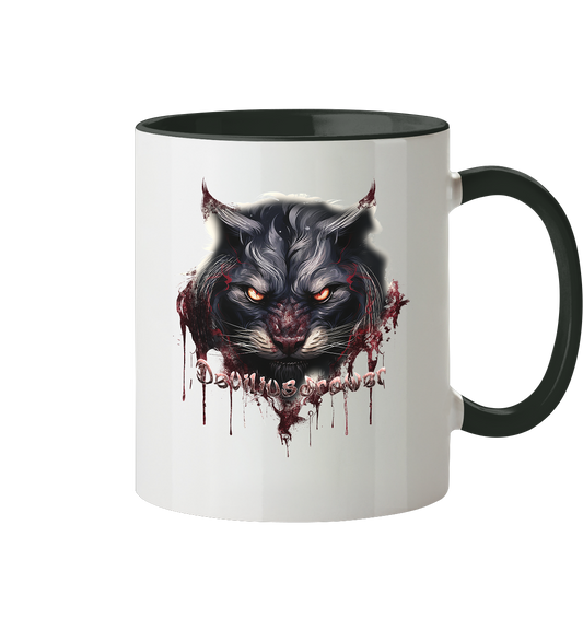 Deviliusdrawer Badass Cat - Tasse zweifarbig