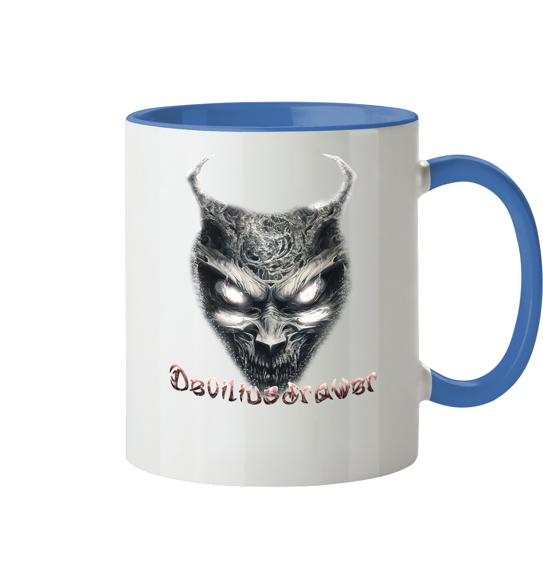 Deviliusdrawer Demonic Evil Zombie - Tasse zweifarbig