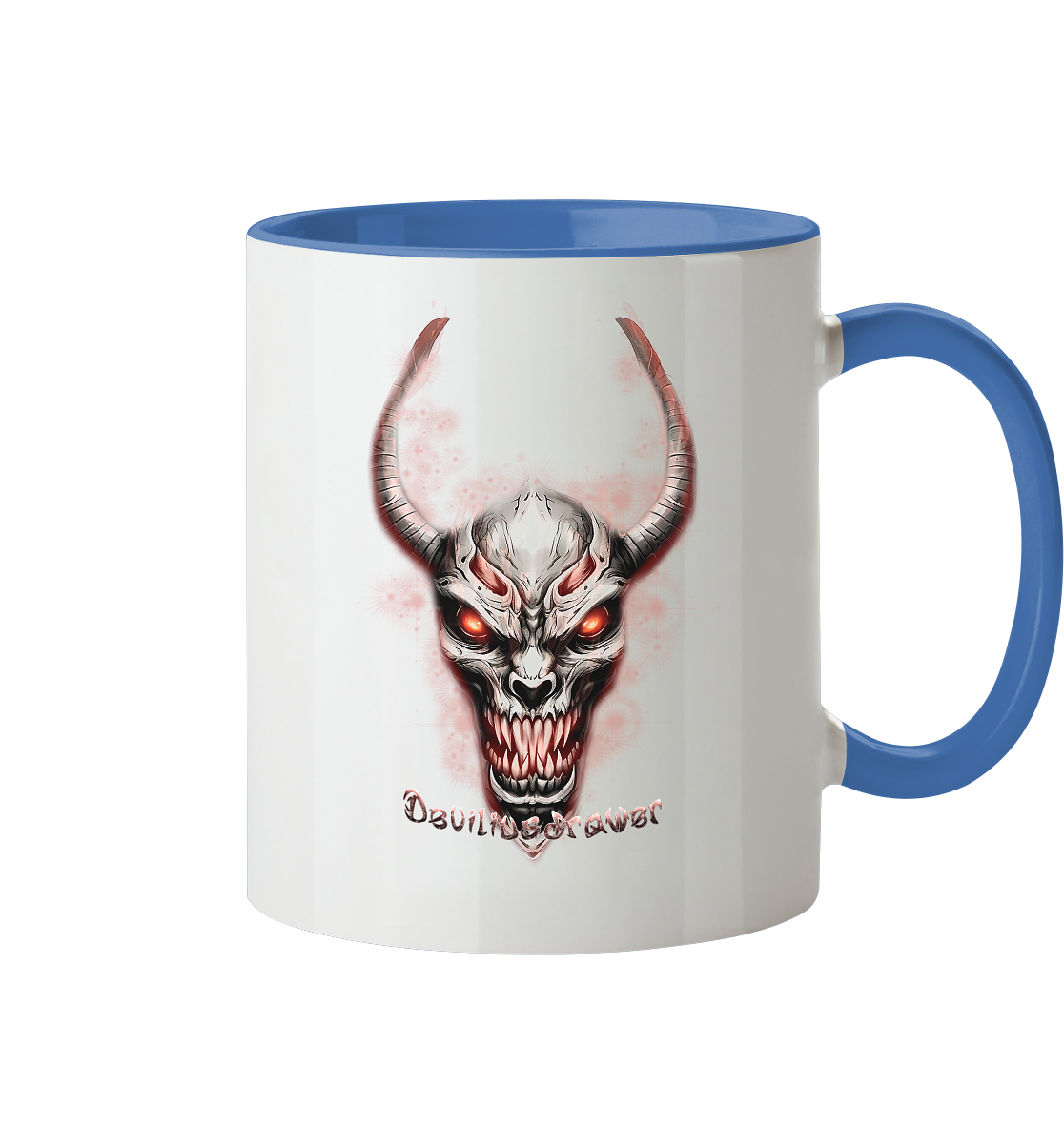 Deviliusdrawer Red Eyed Skeleton - Tasse zweifarbig