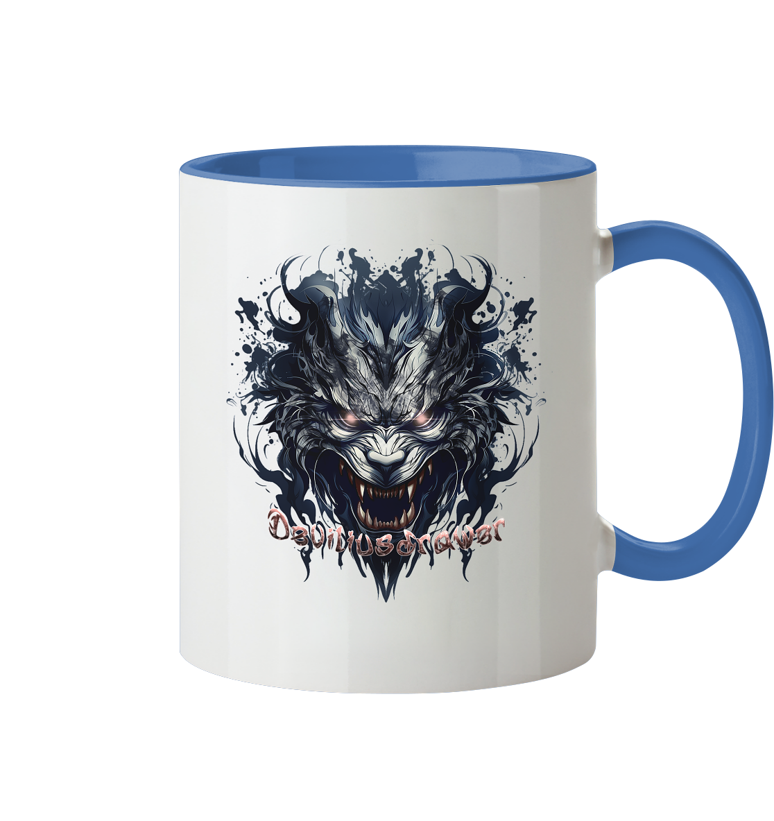 Deviliusdrawer Cruel Wolf - Tasse zweifarbig