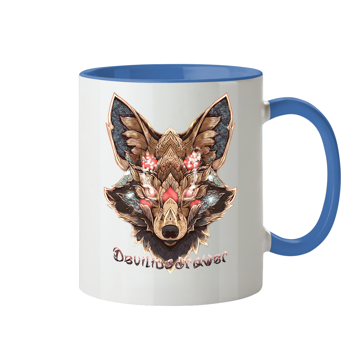 Deviliusdrawer Cristal Kitsune - Tasse zweifarbig