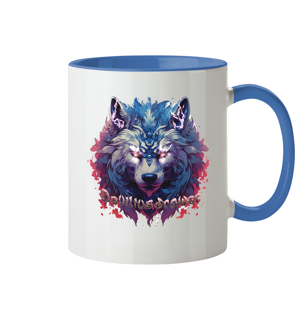 Deviliusdrawer Magic Wolf - Tasse zweifarbig