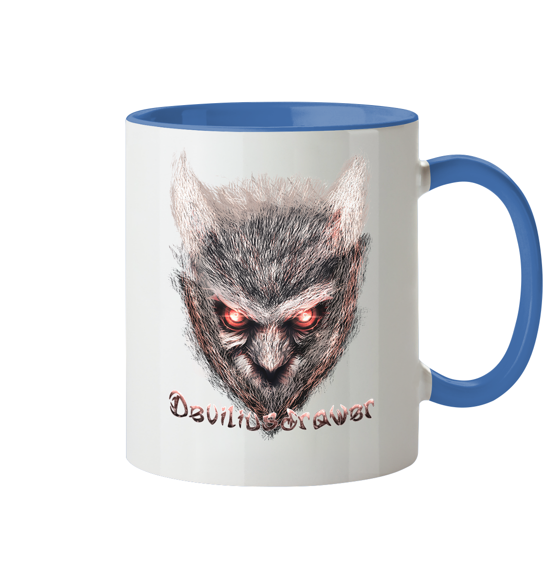 Deviliusdrawer Red Eyed Owl - Tasse zweifarbig