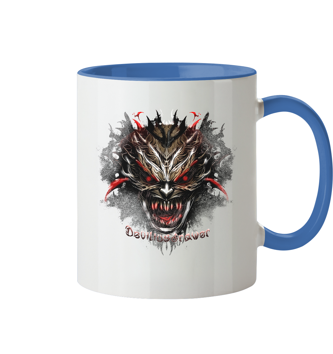 Deviliusdrawer Dark Redeyed Devil - Tasse zweifarbig