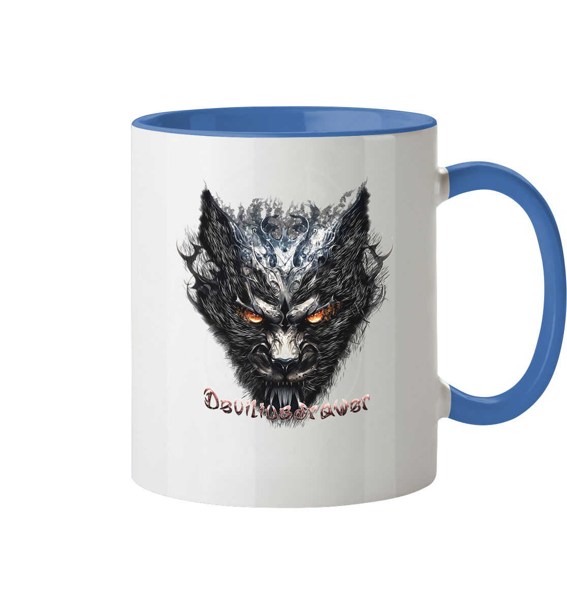 Deviliusdrawer Iron Cat - Tasse zweifarbig