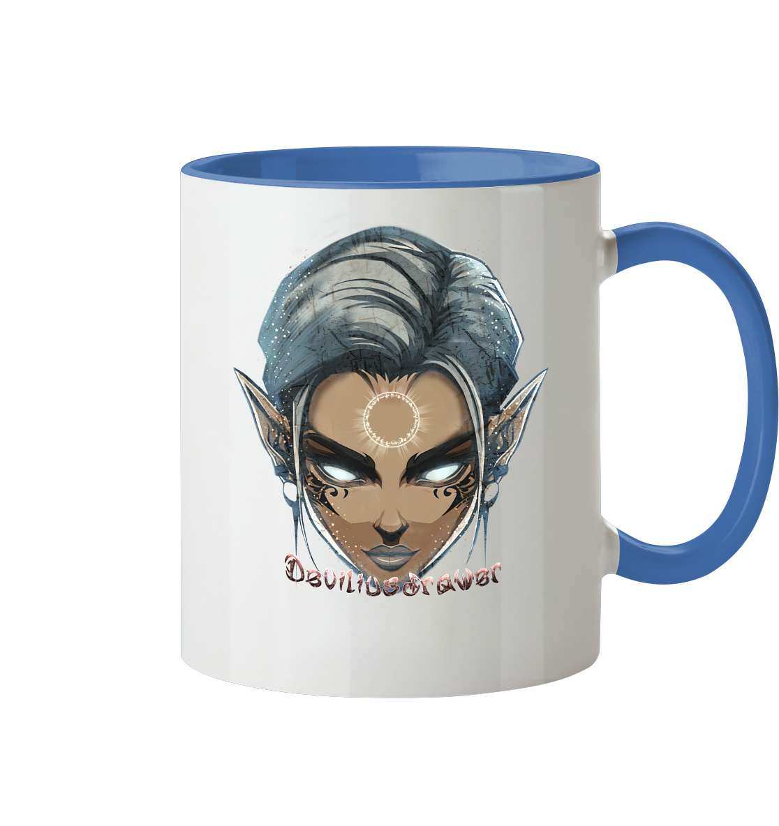 Deviliusdrawer Magician Elf - Tasse zweifarbig