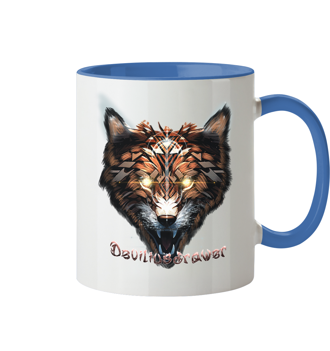 Deviliusdrawer Foxwolf - Tasse zweifarbig