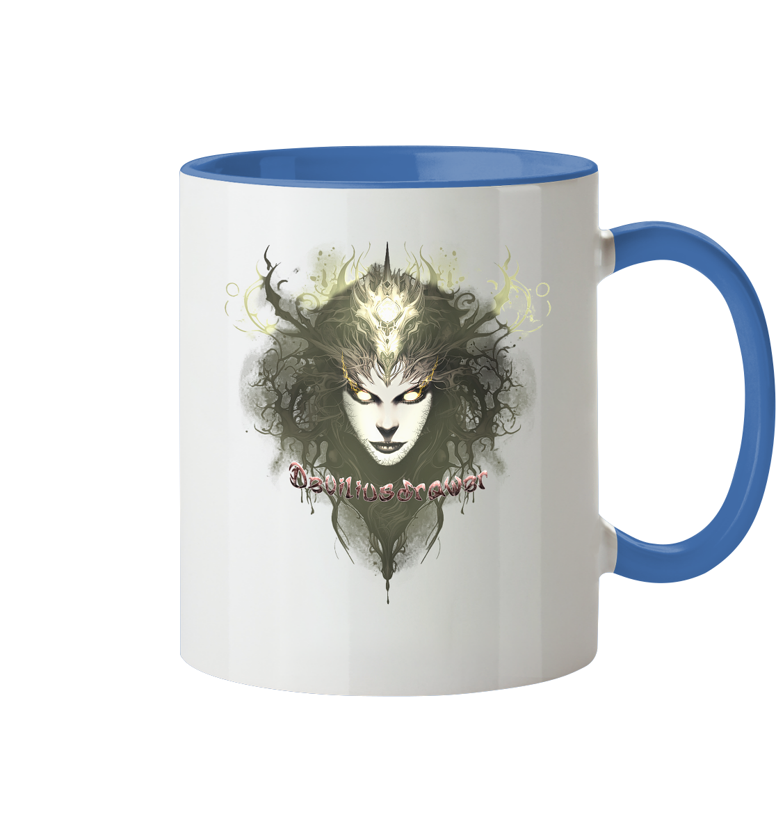 Deviliusdrawer Golden Demonica - Tasse zweifarbig