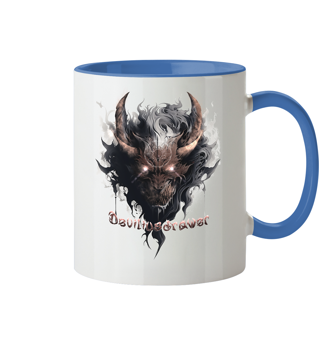 Deviliusdrawer Magic Redeyed Demon - Tasse zweifarbig
