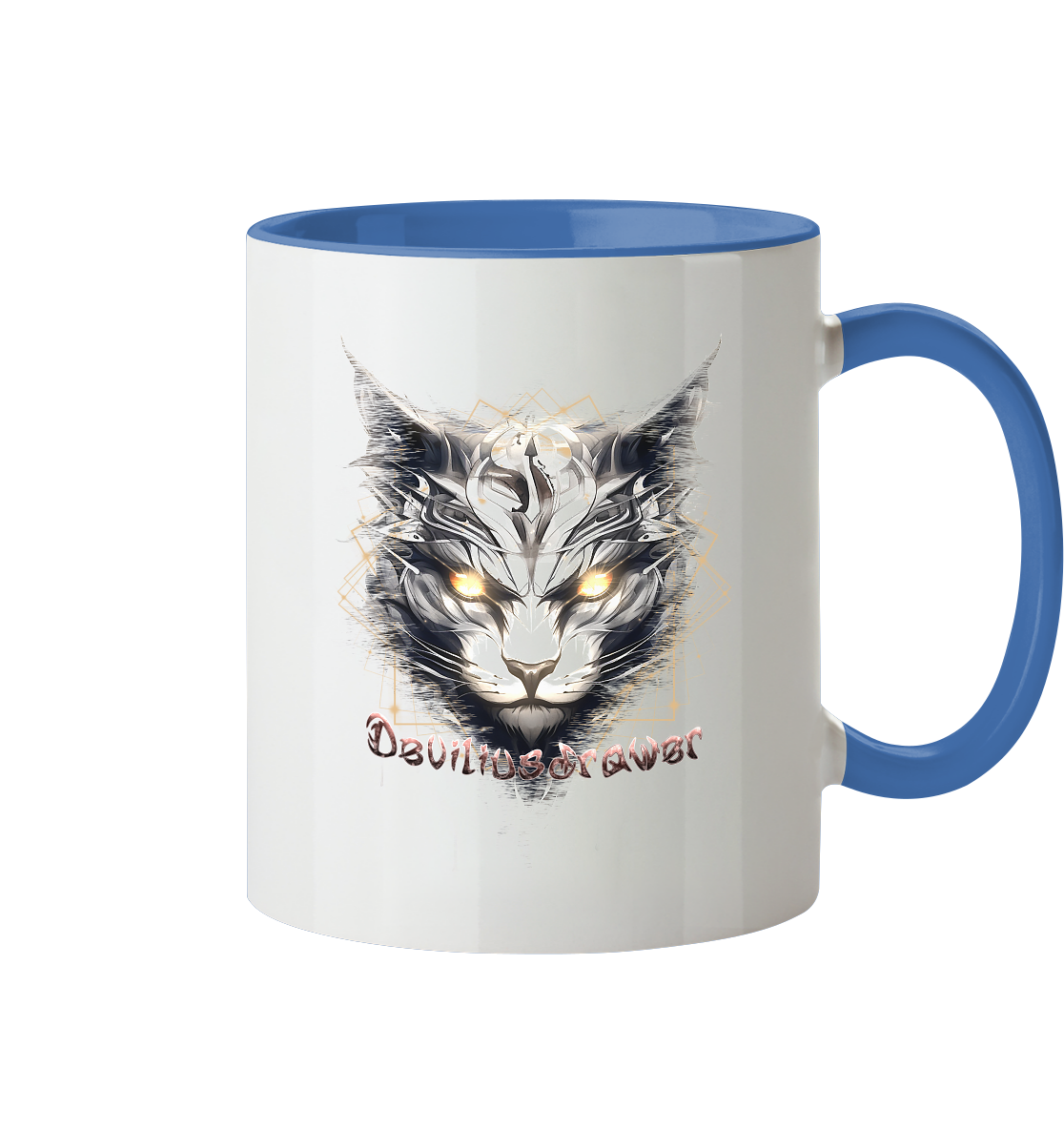 Deviliusdrawer Magician Cat - Tasse zweifarbig