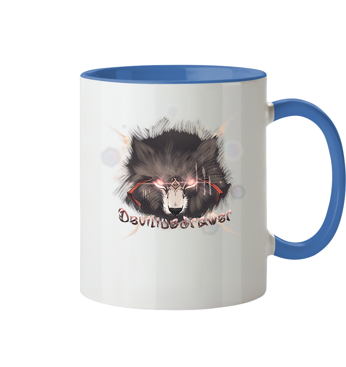 Deviliusdrawer Sparking Wolf - Tasse zweifarbig