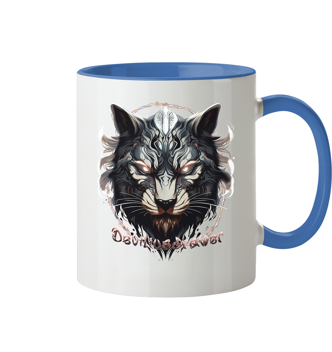 Deviliusdrawer Wolfcat - Tasse zweifarbig