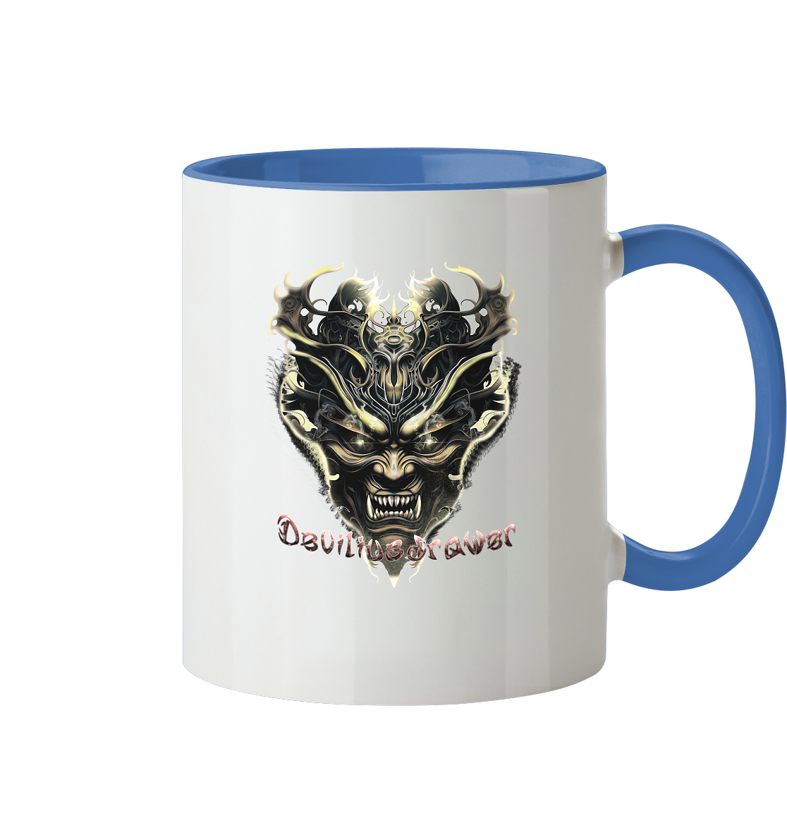 Deviliusdrawer Golden Demon Vampire - Tasse zweifarbig