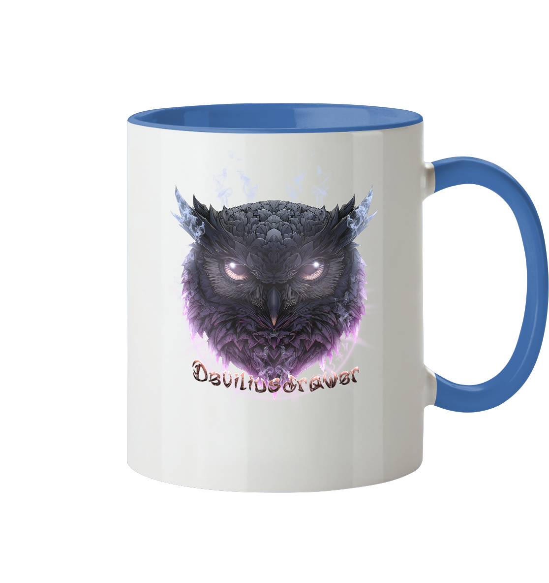 Deviliusdrawer Darkness Owl - Tasse zweifarbig