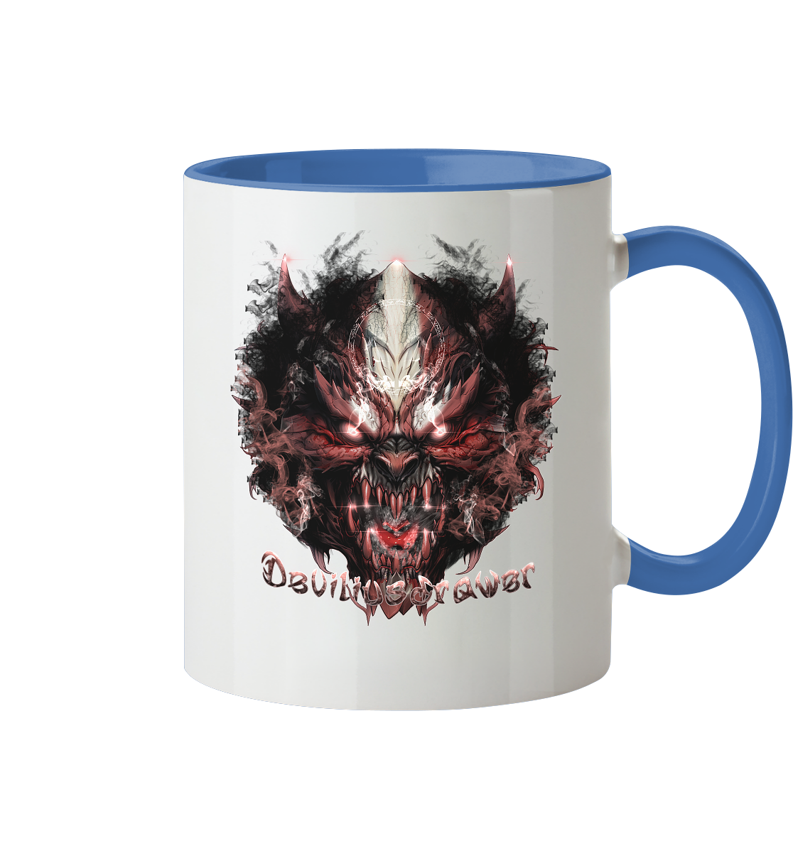 Deviliusdrawer Bloody Demon Vampire - Tasse zweifarbig