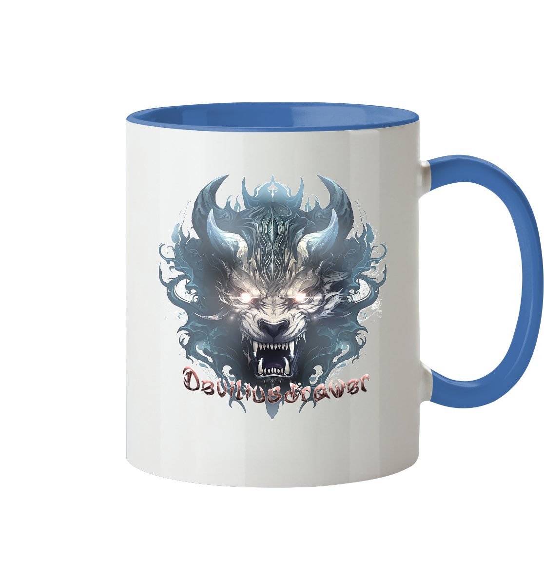 Deviliusdrawer Water Horn Tiger - Tasse zweifarbig