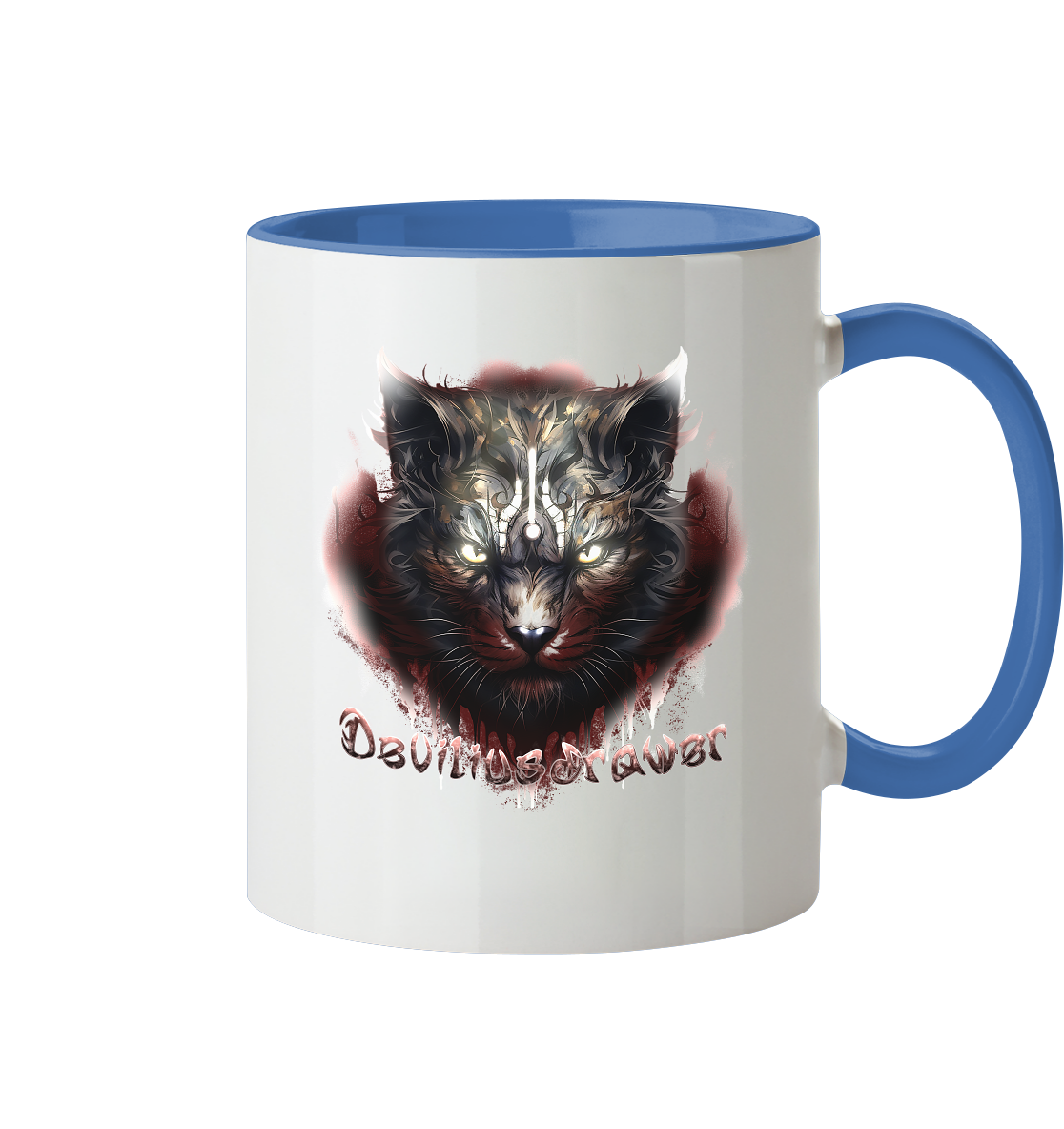 Deviliusdrawer Angry Badass - Tasse zweifarbig