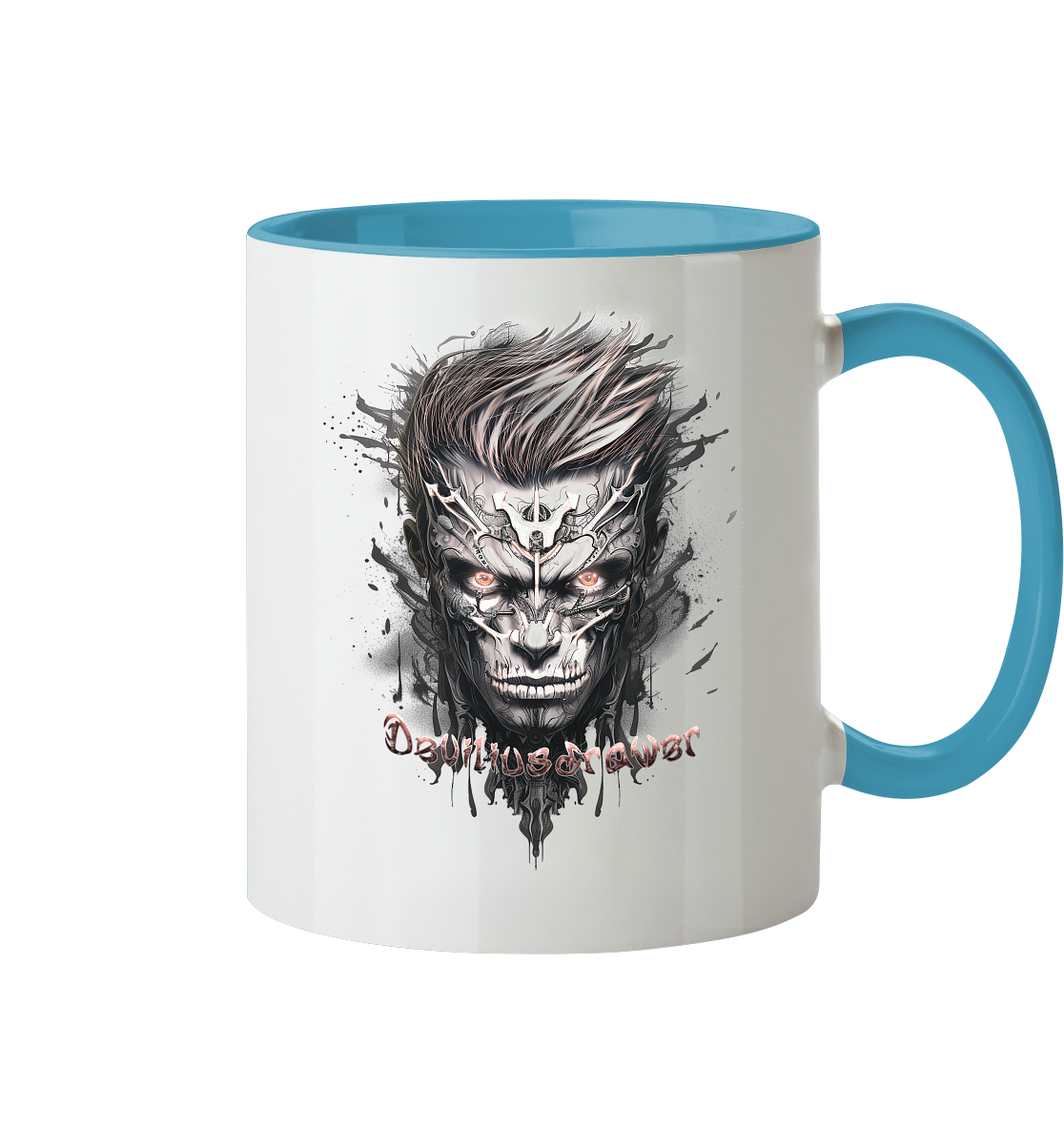Deviliusdrawer Cyborg Men - Tasse zweifarbig